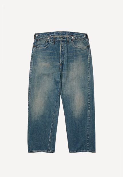 Basketcase Gallery no.22 Washed Wide Denim Pants, Indigo