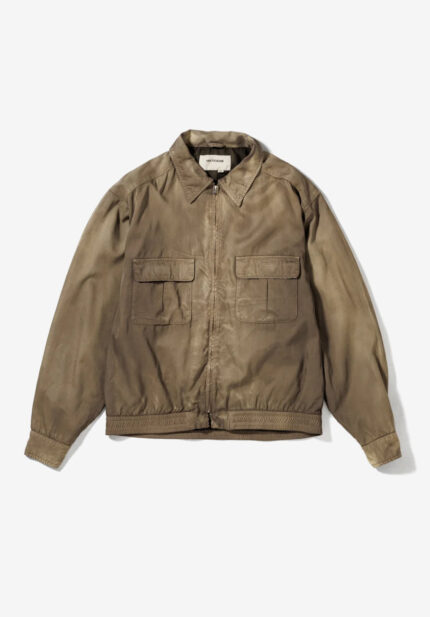 Basketcase Gallery Rayon Drizzler Jacket, Khaki