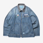 Basketcase Gallery Denim Work Jacket, Blue