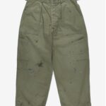 Basketcase Gallery Repaired Usaf Mechanic Pants, Sage Green