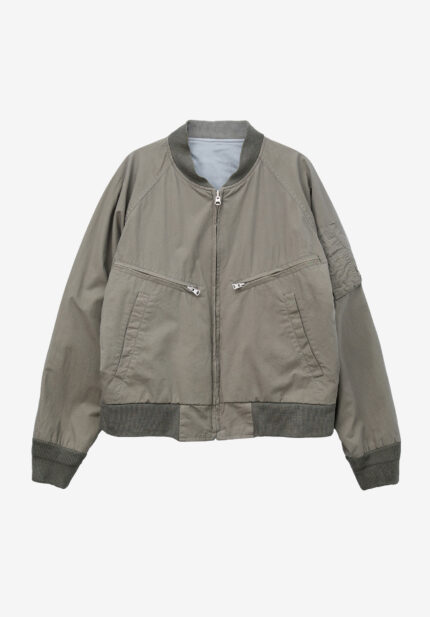 Basketcase Gallery Reversible Ma-1, Khaki