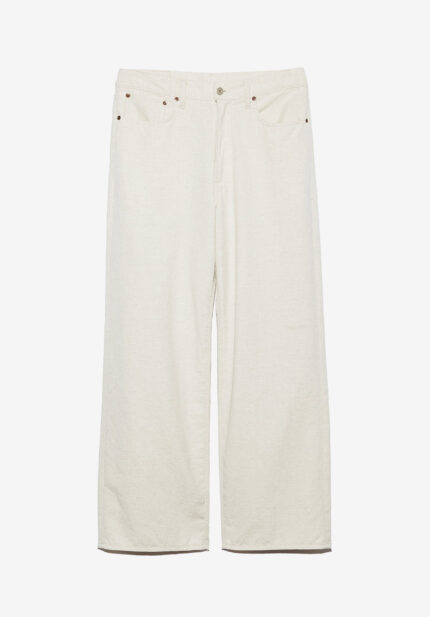 Basketcase Gallery UW1192 / WIDE GLITTER PANTS, BEIGE