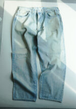 Basketcase Gallery No. 37 Washed Wide Denim Pants, Bleach
