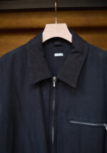 Basketcase Gallery Vintage Silk Cotton Detroit Jacket, Black