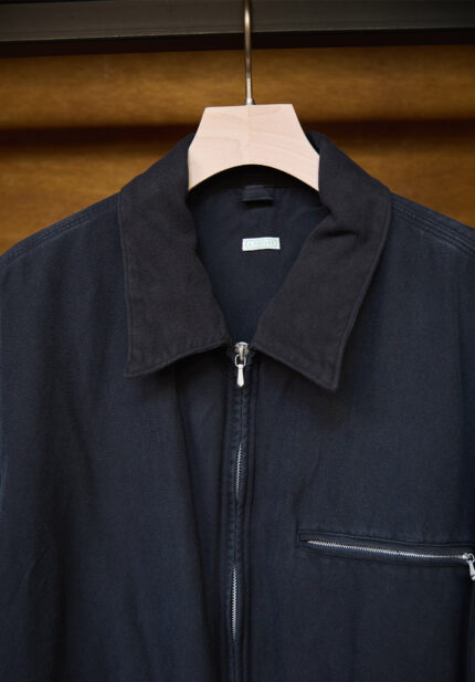 Basketcase Gallery Vintage Silk Cotton Detroit Jacket, Black