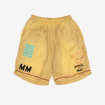 Basketcase Paly Hollywood Montauk Bowling Short, Yellow
