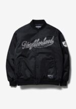 Basketcase Gallery Baseball Jacket, Black