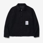 Basketcase Gallery BW . Zip Work Jacket, Black