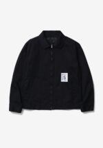 Basketcase Gallery BW . Zip Work Jacket, Black