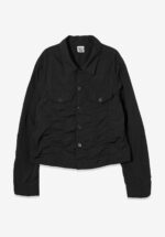 Basketcase Gallery Nylon Trucker Jacket, Black
