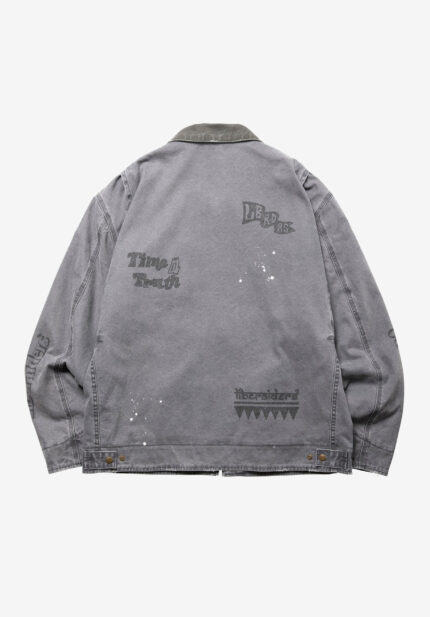 Basketcase Gallery Garment Dyed Work Jacket, Black