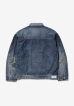 Basketcase Gallery Savage Lw Denim Zip Jacket, Indigo